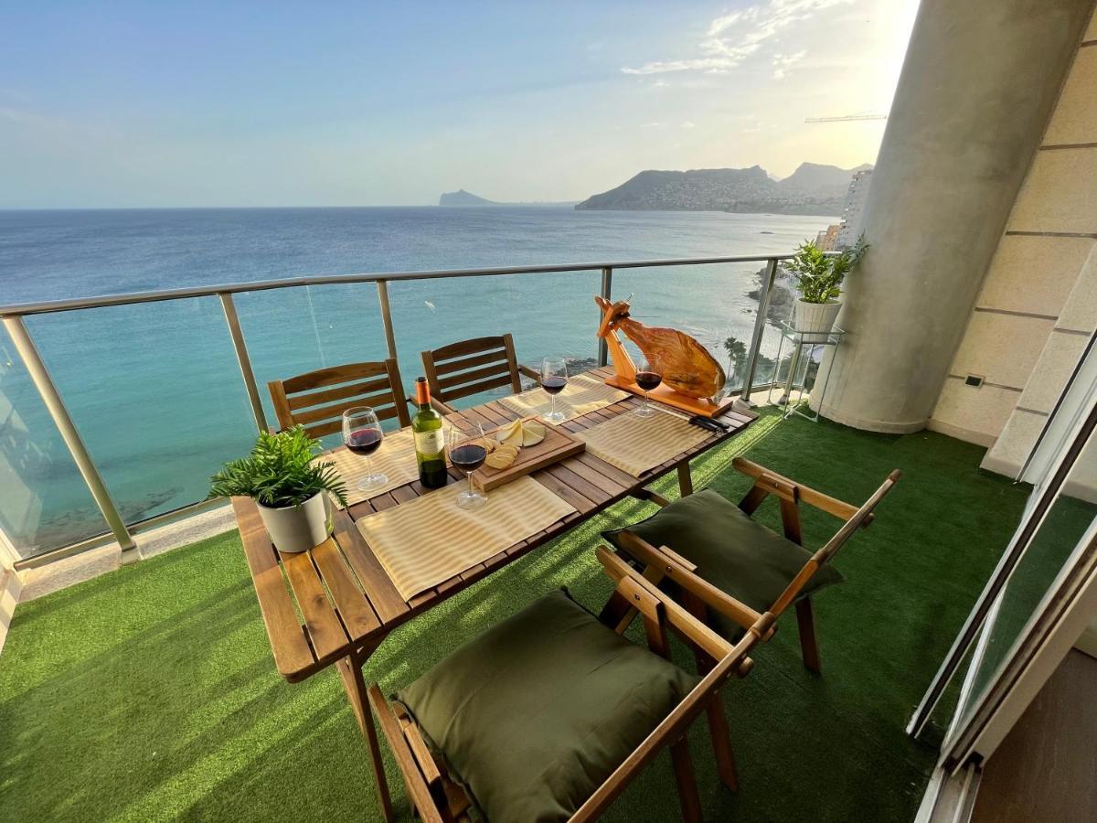 Clp- Primera Linea Vistas Piscina Y Parking Calpe Eksteriør billede