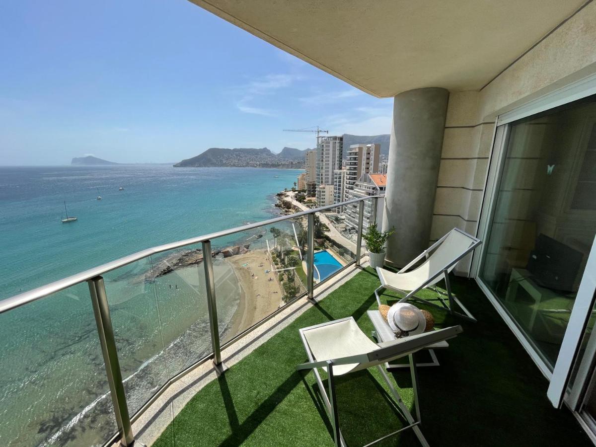 Clp- Primera Linea Vistas Piscina Y Parking Calpe Eksteriør billede
