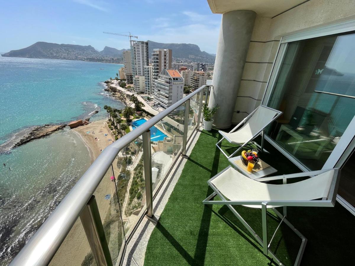 Clp- Primera Linea Vistas Piscina Y Parking Calpe Eksteriør billede