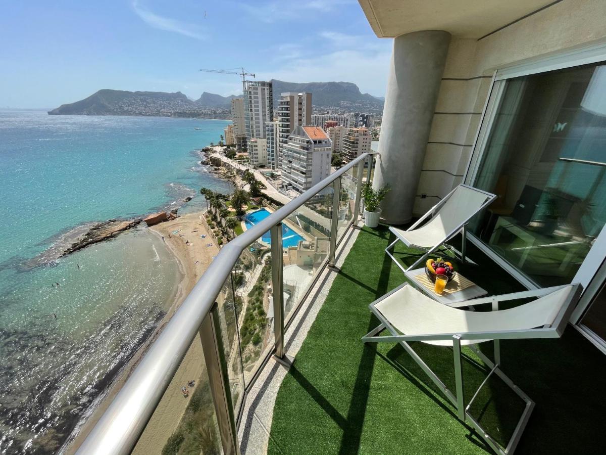 Clp- Primera Linea Vistas Piscina Y Parking Calpe Eksteriør billede